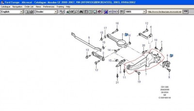 Mondeo Mk3 - Suspensie Spate.JPG