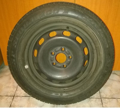 Janta otel 15 + anvelopa Dunlop SP Sport 200E 195-65-R15.jpg